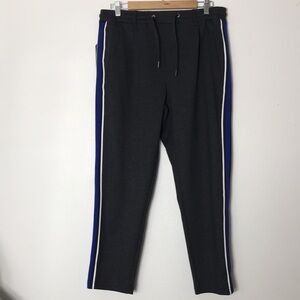 Jack & Jones Jeans Intelligence Dark Grey Melange blue white striped, W3…